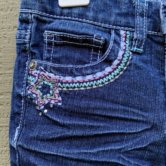 Girls Flare Jeans - Picture 2 of 6